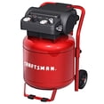 thumbnail image 1 of Craftsman Air Compressor, 10 Gallon Peak 1.8 Horsepower Oil-free Compressor, Max 150 PSI, Vertical Compressor Air Tools, Model: CMXECXA0331042, Red, 1 of 5