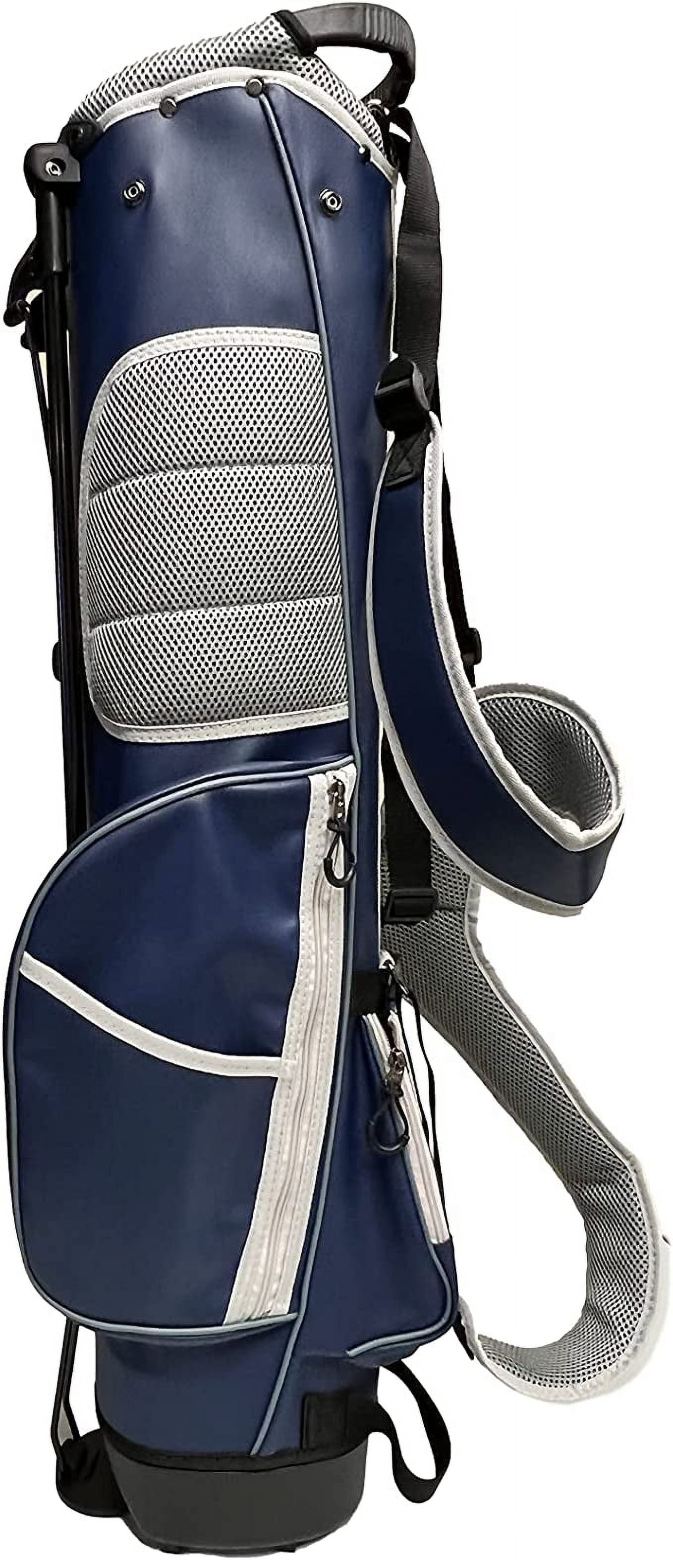 Zero Friction 5 Pocket Golf Club Pencil Bag, Navy