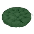 thumbnail image 2 of Cojín de asiento tipo cesta colgante, cojín de hamaca, resistente al agua, redondo, ligero, para patio, jardín, camping, interior Verde 40cm, 2 of 9
