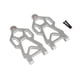 thumbnail image 2 of Brazos inferiores delanteros 1/16 Accesorios RC Brazos izquierdo y derecho Brazos oscilantes Brazos de suspensión Plata, 2 of 9