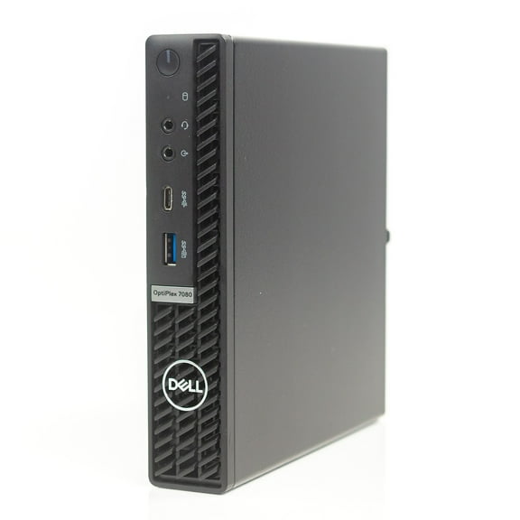 Pre-Owned Used Dell Optiplex 7080 Micro Desktop Intel Hex-Core i5-10400T 2.00GHz 16GB 512GB M.2 SSD Win 11 Pro 1 Yr Wty