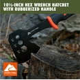 thumbnail image 3 of Ozark Trail 7-Piece Camping Tool Set with Hammer, Axe, Flashlight, and Knives, Batteries Included, 3 of 14