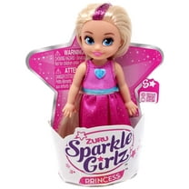 Sparkle Girlz Princess Blonde with Pink Dress Mini Doll