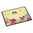 thumbnail image 1 of Carolines Treasures BB6035MAT 18 x 27 in. Easter Eggs Saint Bernard Indoor or Outdoor Mat, 1 of 1