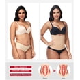 thumbnail image 4 of MANIFIQUE Women's Shapewear Seamless Cool Comfort Firm Shaping Waist Trainer, Step-in Waist Shaper, S-3XL, 4 of 6