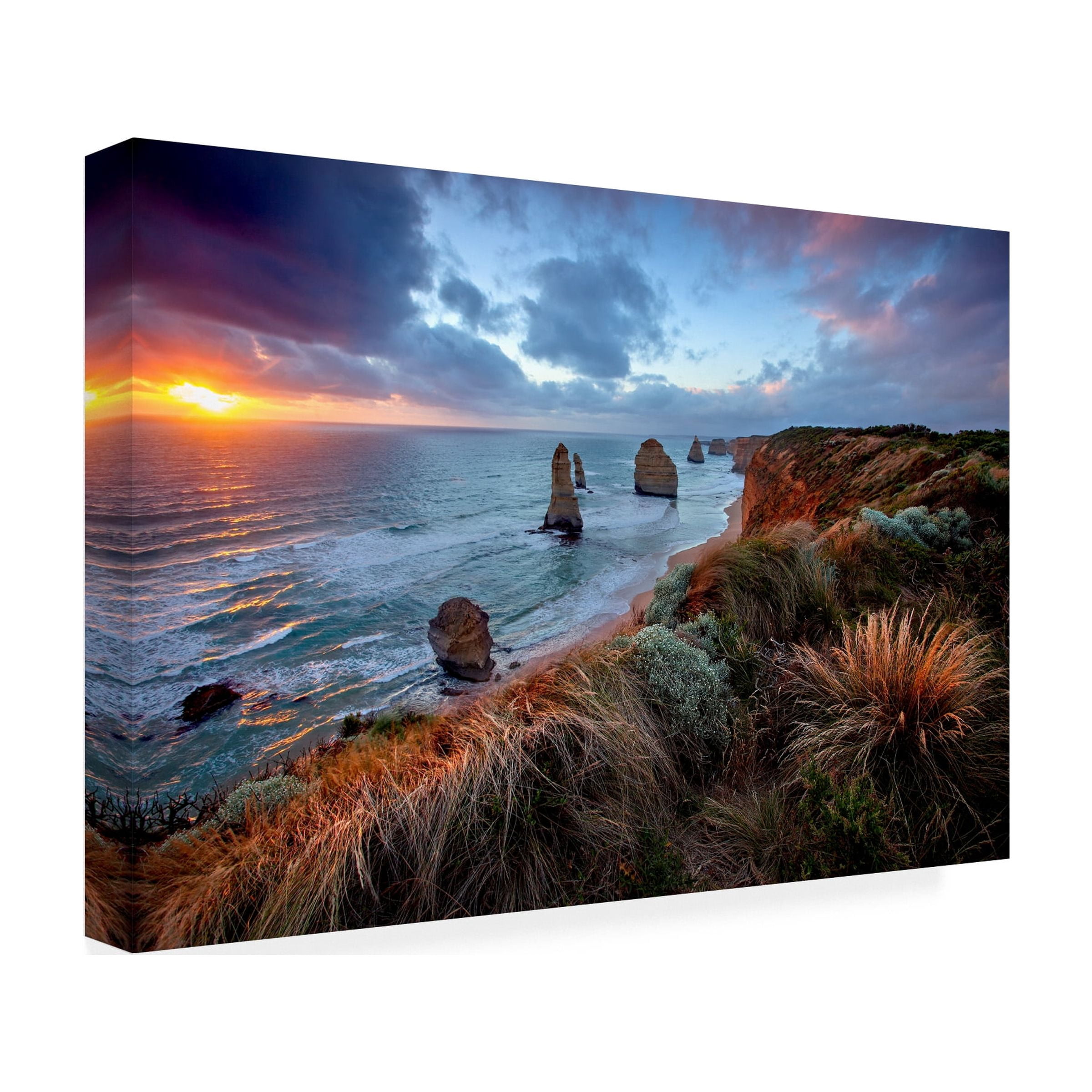Wayne Bradbury Photography 'Shipwreck Coast' Canvas Art