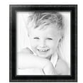 thumbnail image 2 of ArtToFrames 12x14 Inch Black Engraved Edges Picture Frame, This Black Wood Poster Frame is Great for Your Art or Photos, Comes with Regular Glass (4055), 2 of 8