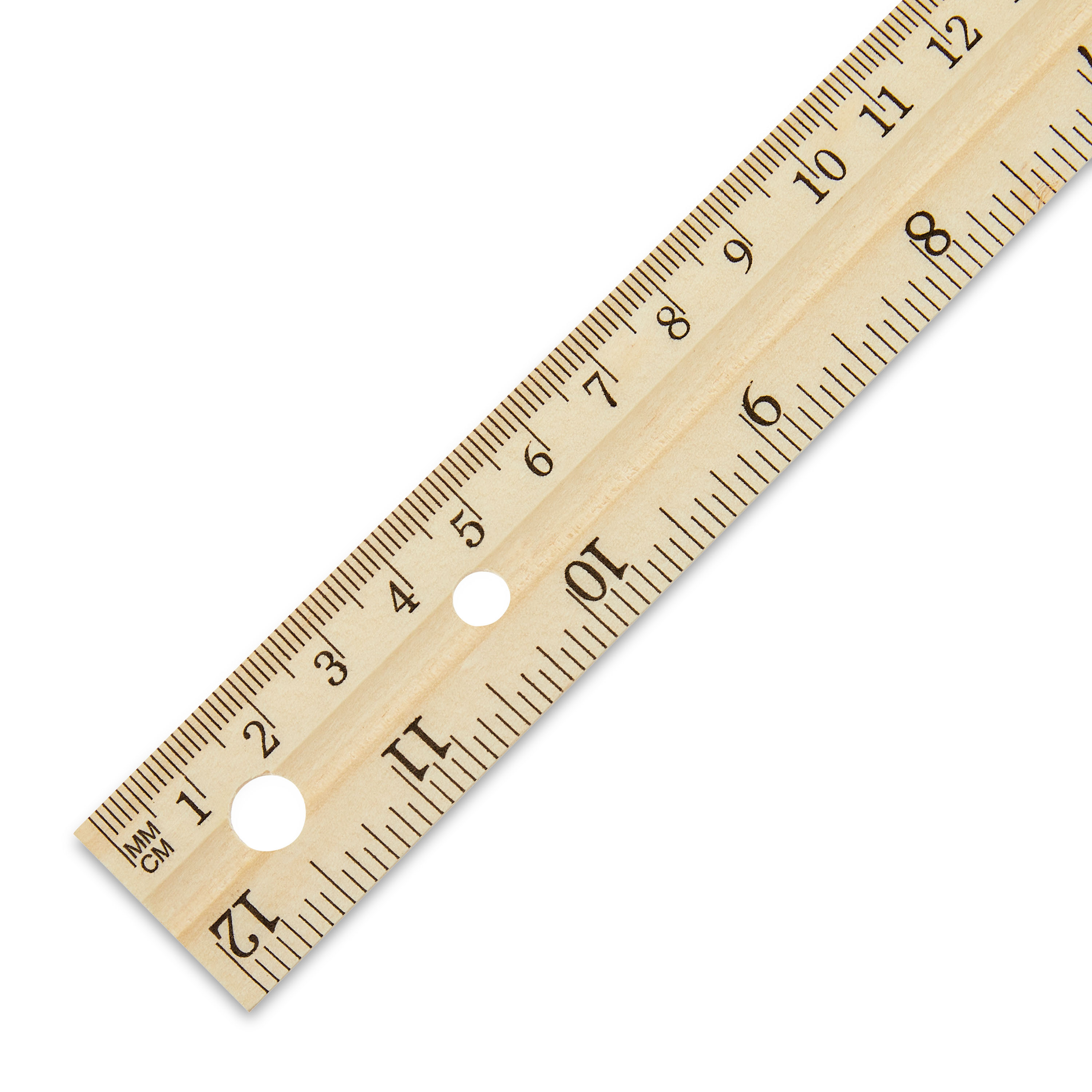 Regla de madera Pen + Gear, 12 pulgadas, ideal para nivel educativo de primaria a preparatoria 4