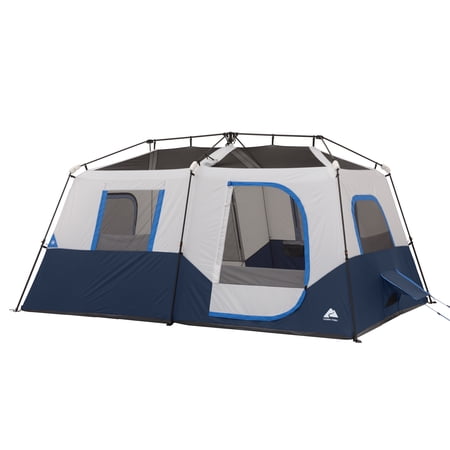 OZARK TRAIL 13′ X 9′ 8-PERSON CABIN TENT WITH LED LIGHTED POLES, 32 LBS