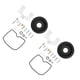 thumbnail image 3 of Kits de Reparación de Carburador de Motocicleta Ecomeon 34 Unids/Set Repuesto para KAWASAKI Vulcan 500 EN500 1991-1995, 3 of 6