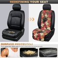 thumbnail image 5 of Eheartsgir Black Cat Maple Leaf Car Front Seat Covers for Pet, Breathable Non-Slip Car Seat Covers for SUV, Polyester Vehicle Seat Protector, 5 of 7