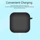 thumbnail image 5 of Funda protectora de silicona para auriculares inalámbricos para Xiaomi Redmi Buds 3 (negro), 5 of 5