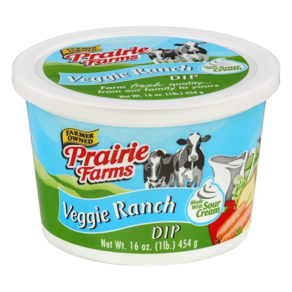 Prairie Farms Veggie Ranch Dip, 16 Oz.