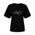 thumbnail image 4 of Womens Summer Tops Dressy Casual Work Out Shirts Gym Loose Plus Size Warehouse Today Shipping, 4 of 4