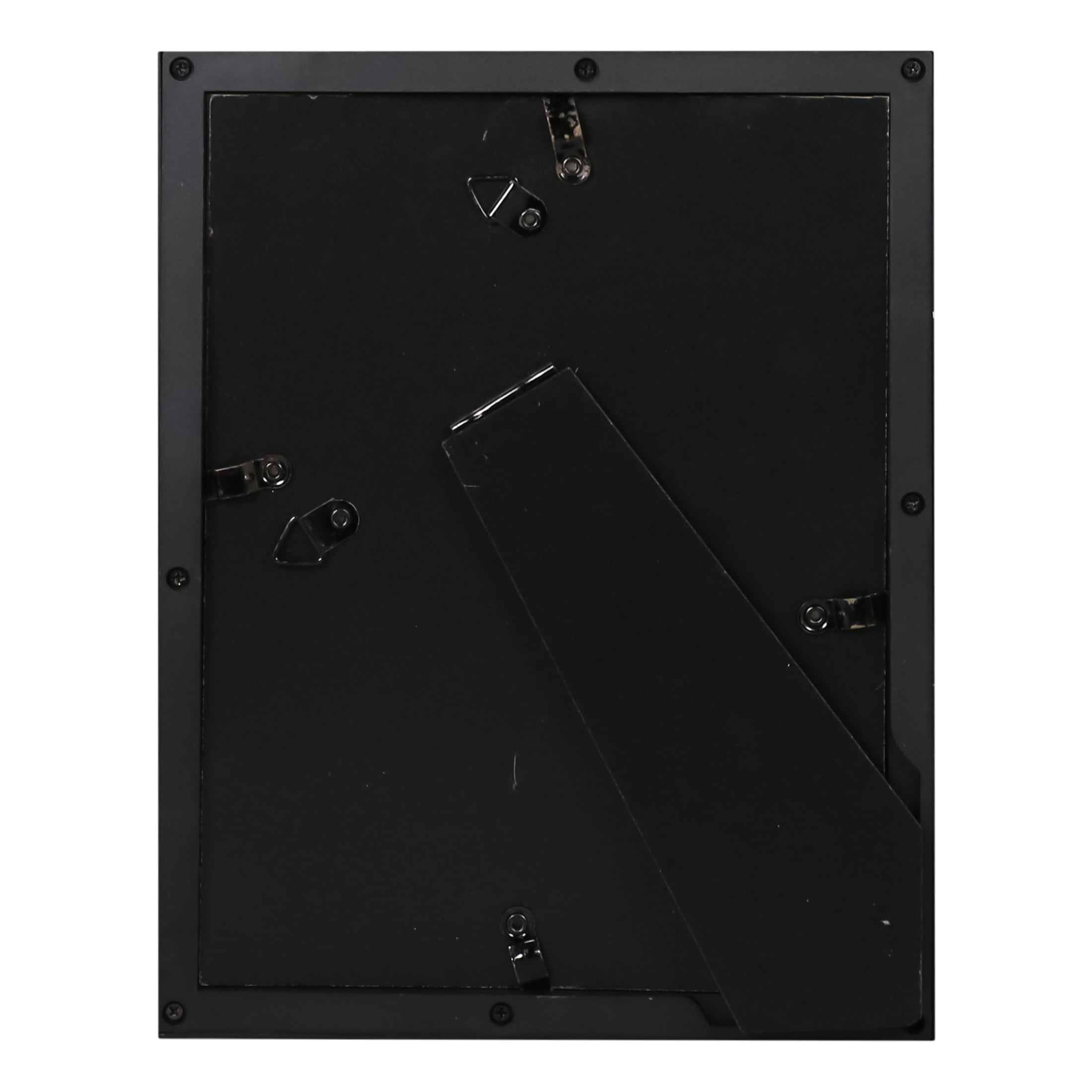 Mainstays 2-Opening Picture Frame, Holds Two 4 x 6 in Photos, Black Gallery Style