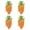 without Bunny Ears, variant on HOMYL 4 Pieces Easter Gift Bags Candy Bags for New Year Outdoor Party with Bunny Ears