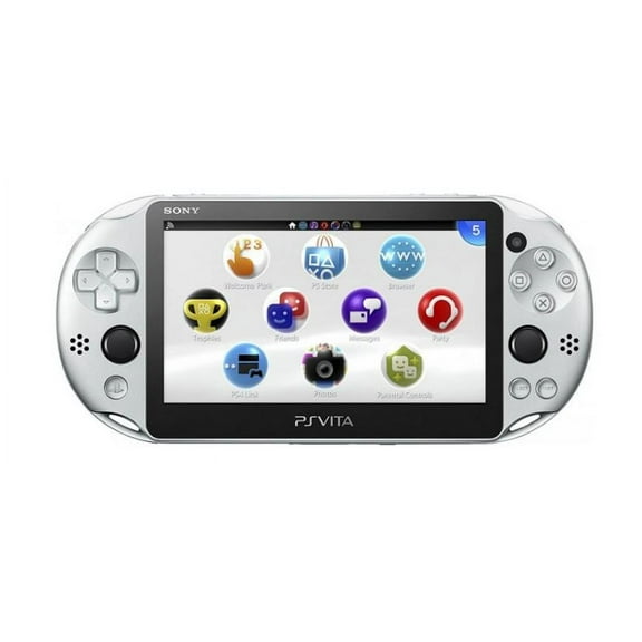 Authentic PlayStation Ps Vita 2000 Slim Console WiFi - Silver