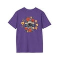 thumbnail image 2 of Retro Bloom: Classic Camera & Floral Fusion Tee - Unisex Softstyle T-Shirt, 2 of 4