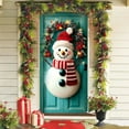 thumbnail image 4 of Curtain RZDLIZJ Christmas Door Covers, Hanging Front Door, Outdoor Home Indoor School Winter New Year Decor, Gifts Christmas Door Hanging Front Door Outdoor Home Indoor School Winter New Year Decor, 4 of 7
