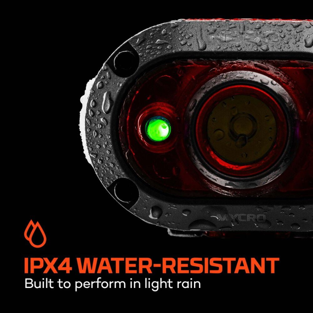 Nebo Mycro 450 Lumens Rechargeable Led Headlamp, Red