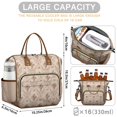 thumbnail image 5 of Pioneer Flower Floral Print Pattern Womens Lunch Box for Work,Insulated Large Lunch Bag for Tween and Teen,Loncheras Para Mujer,Leakproof Adult Lunch Bag for Work,Beach,Travel,Picnic,Camping, 5 of 7