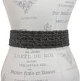 thumbnail image 3 of Women's 2 3/8" or 60 mm Wide High Waist Braided Woven Full Grain Leather Belt, 3 of 3