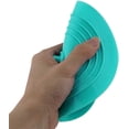 thumbnail image 3 of 2 Pack Tub Stopper, 6 inches Large Drain Stopper, Silicone Bathtub Stoppers Flat Bathtub Drain Cover Hair Stopper Suction Bathtub Plug for Kitchen and Laundry, 3 of 11