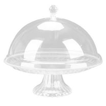 XKHAZA Sugar Candy Bowl with Clear Roll Top Lid, Acrylic Plastic Multi-Purpose Serving Bowl Kitchen Food Storage Container for Home Kitchen, Great for Display