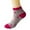 Dark Gray, variant on 6 Pack Womens Socks Cancer Awareness Socks Ribbon Soft Sport Sock Bulk Pack Socks