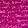 thumbnail image 2 of Disney Princess Soft Throw Blanket 60x50 Rapunzel Tiana Cinderella Aurora Belle Merida, 2 of 2