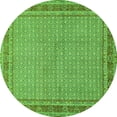 thumbnail image 1 of Ahgly Company Indoor Round Persian Green Traditional Area Rugs, 8' Round, 1 of 1