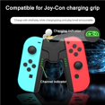 thumbnail image 4 of Consola De Juegos Manija De Carga Interfaz Tipo C Consola De Juegos Empuñadura De Carga Rápida Con Indicador Led Compatible Con Switch Compatible Con Oled Para Joy-Con Noticed EL010902-00, 4 of 6