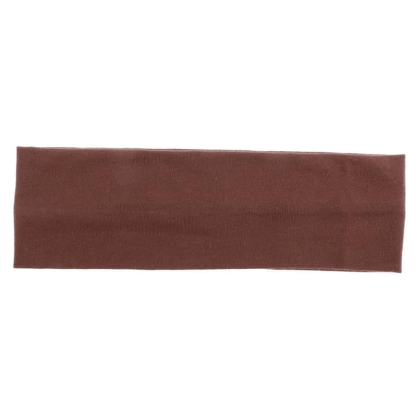 Diadema deportiva de para mujer, banda para el sudor, diadema , gimnasio, banda elástica para la cabeza brownness