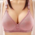 thumbnail image 2 of Bra Large Size Thin Without Ring Comfortable And Breathable Traditional Three Of Buckle Bra, 2 of 9