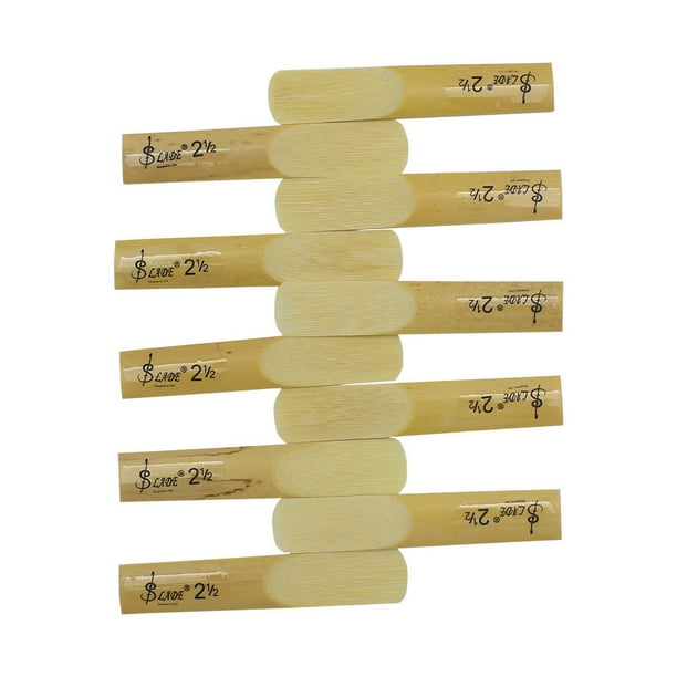 Toystoory 10 Uds saxofón de lengüeta 2,5 accesorio de instrumento Tenor piezas de viento de suministro de superficie silbato de Accesorios para instrumentos musicales
