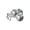 Silver, variant on Halloween Spooky Spider Disco Balls — Silver Tiles with Haunted Shadows, Halloween Decorations for Porch Ceilings, Tree Branches & Entryway Displays — great for Halloween Parties with spooky setups