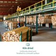 thumbnail image 3 of Walnut Wood Lumber Bundle - 1 X 2 X 18 inches - 12 Board Pack - Kiln Dried Hardwood - S2S - Includes Carpenter Pencil$$Art & Craft, 3 of 5