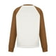 thumbnail image 5 of Puntoco Ladies Fashion Casual Raglan Pullover Casual Lip Print Fleece Sudadera Manga larga Ladies top Puntoco Puntoco-5556, 5 of 6