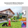 thumbnail image 3 of Cámara Inalámbrica WIFI IP Impermeable Monitor 4MP para Exteriores (Enchufe UE), 3 of 8