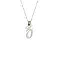 thumbnail image 1 of Collar Inicial Z PLATEADO Armario Joyería Collar para Mujer con inicial, 1 of 1