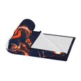 Denver_Broncos Football Blanket Ultra Soft Flannel Throw Blankets