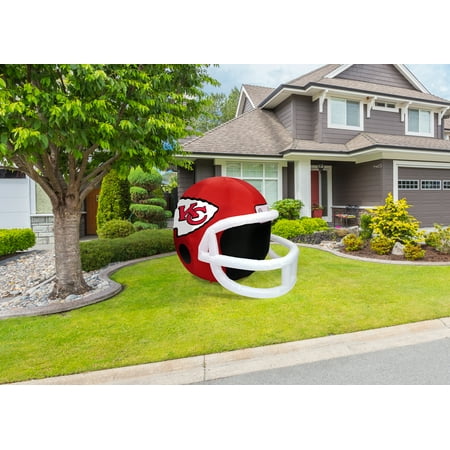 Sporticulture - NFL Kansas City Chiefs Team Inflatable Lawn Helmet, Red, One Size - Walmart.com Sporticulture - NFL Kansas City Chiefs Team Inflatable Lawn Helmet, Red, One Size - Walmart.com