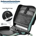 thumbnail image 4 of FORMRS Zipper Binder with Shoulder Strap 2-inch Ring 500 Sheet Capacity File Bag, Black Cat, 4 of 5