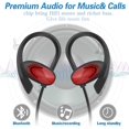 thumbnail image 3 of Auriculares deportivos Bluetooth, Auriculares deportivos Bluetooth, Horas de juego, Auriculares deportivos Bluetooth 5,0 Afortunado Sencillez, 3 of 5