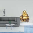 thumbnail image 2 of Escultura de piedra de Guan Yin Maitreya, adorno de Feng Shui, figura de Buda sonriente china, mueble escritorio, colección de de arte para, 2 of 8