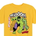 thumbnail image 3 of Marvel Hulk - Smash Crunch - Toddler And Youth Short Sleeve Graphic T-Shirt, 3 of 5