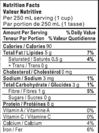 Boisson de soja Sunrise non-sucrée Boisson de soja non sucrée 1.89L