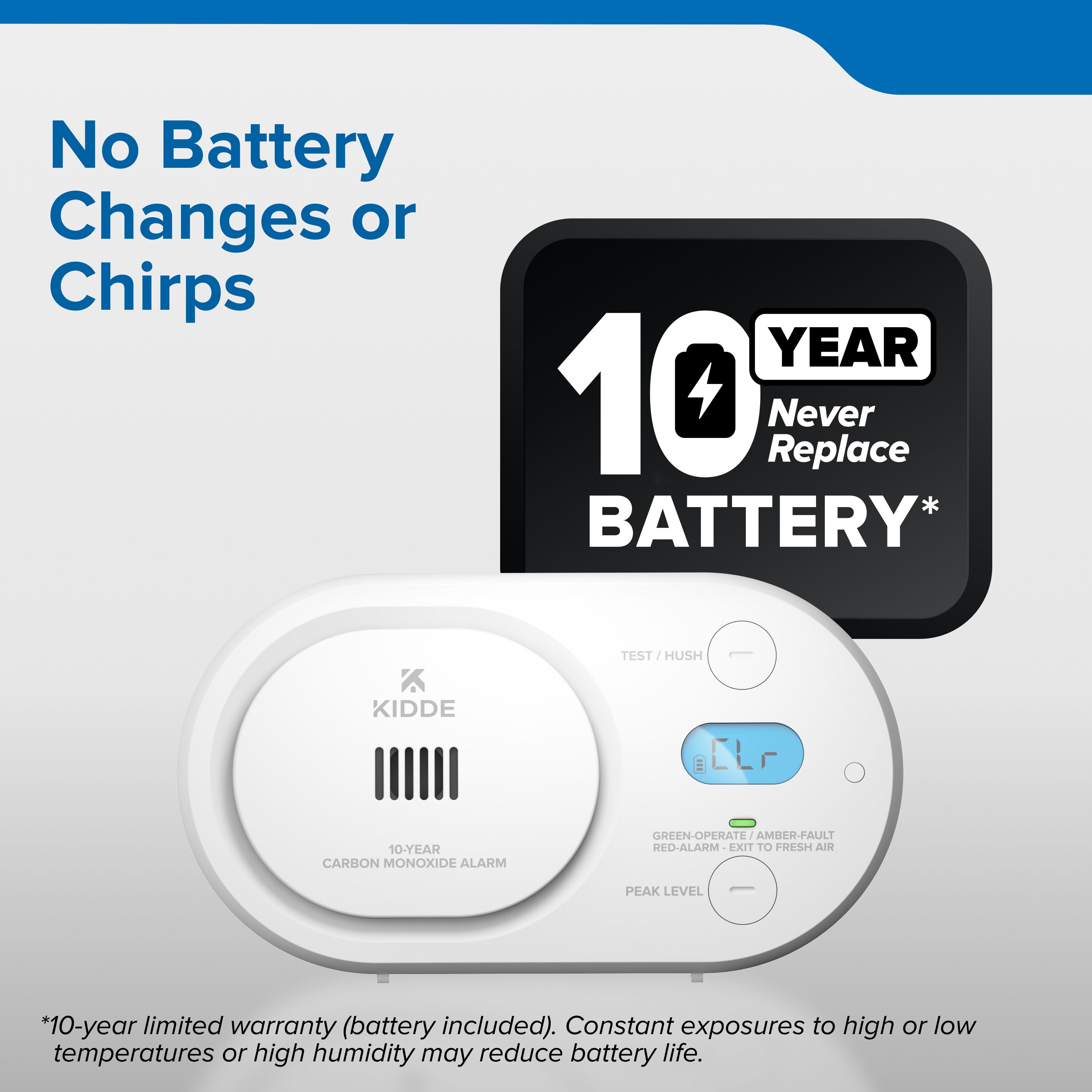 Kidde COBD10 10-Year Battery Carbon Monoxide Detector photo 4