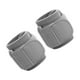 thumbnail image 1 of 2 muñequeras deportivas profesionales flexibles para levantamiento de pesas Gris, 1 of 9