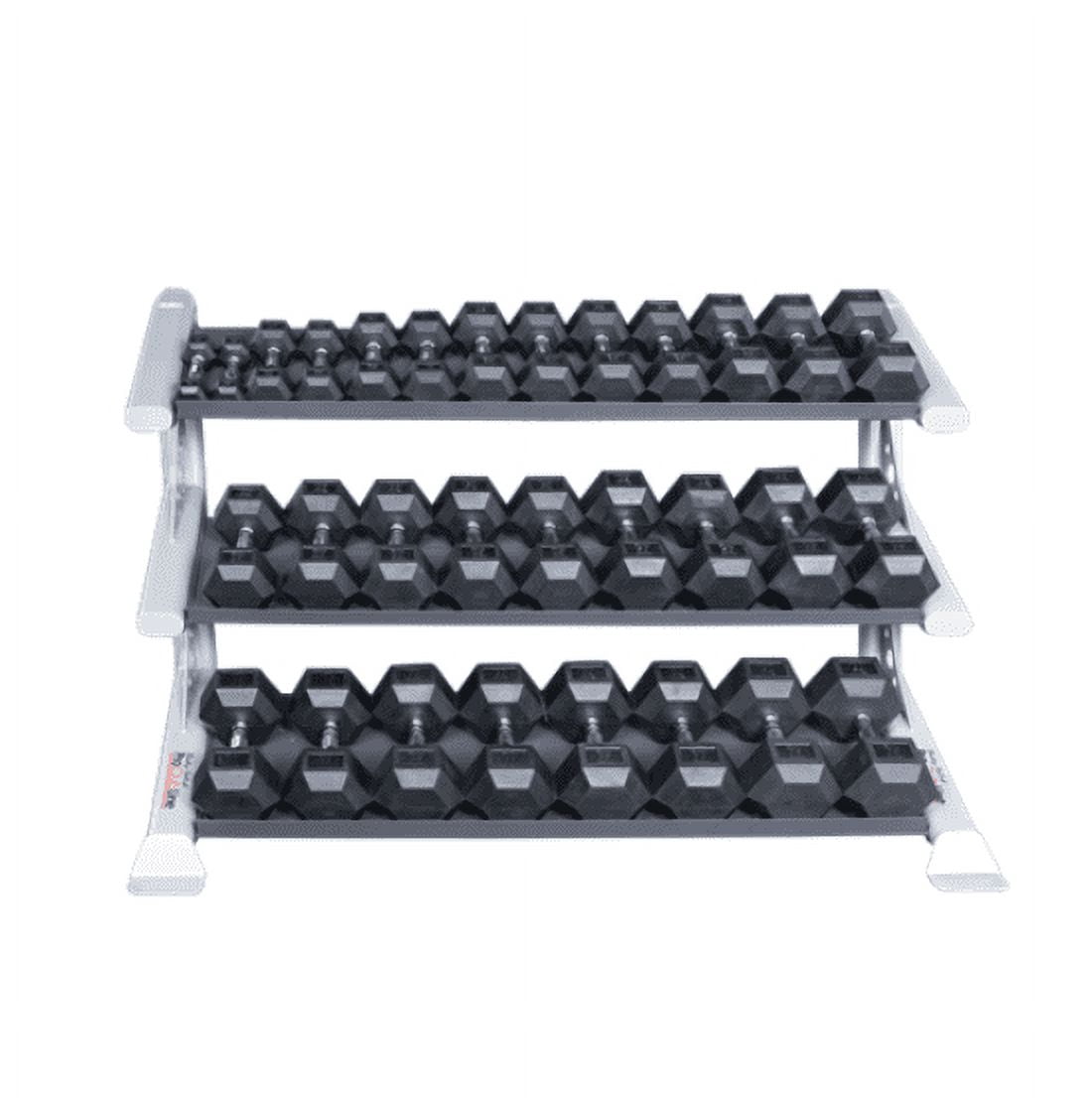 Body-Solid SDKR1000DB 3-Tier PCL Dumbbell Rack (New)